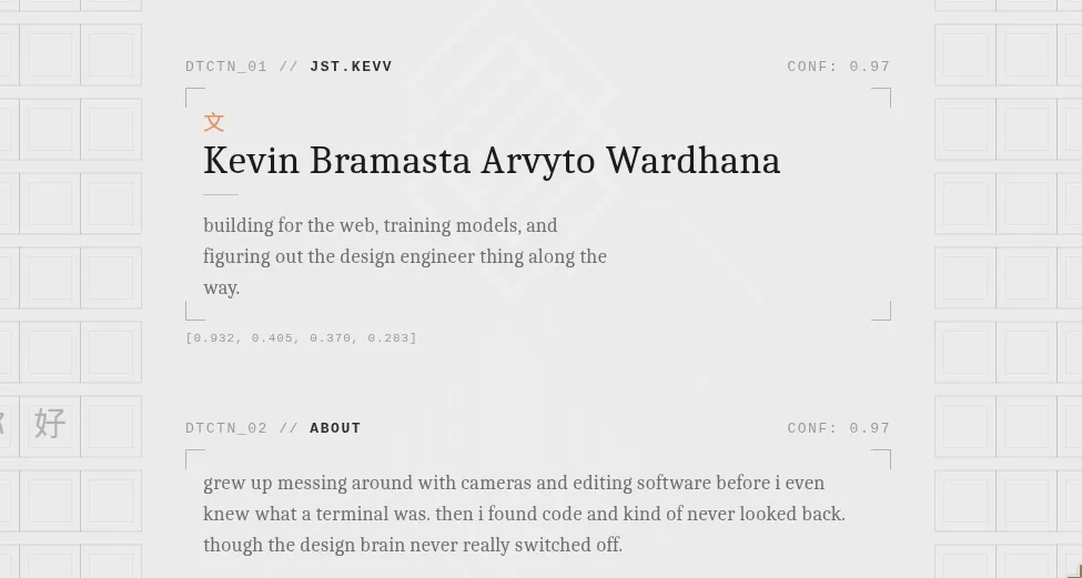 jstkev.in preview